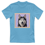 T-Shirt Unisex T-shirt cane - SIBERIAN HUSKY