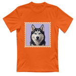 T-Shirt Unisex T-shirt cane - SIBERIAN HUSKY