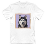 T-Shirt Unisex T-shirt cane - SIBERIAN HUSKY