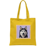 Borsa T-shirt cane - SIBERIAN HUSKY
