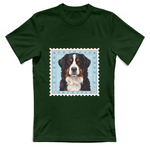 T-Shirt Unisex T-shirt cane - BOVARO DEL BERNESE