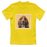 T-Shirt Unisex T-shirt cane - BASSET HOUND