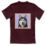 T-Shirt Unisex T-shirt cane - SIBERIAN HUSKY