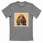 T-Shirt Unisex T-shirt cane - BASSET HOUND