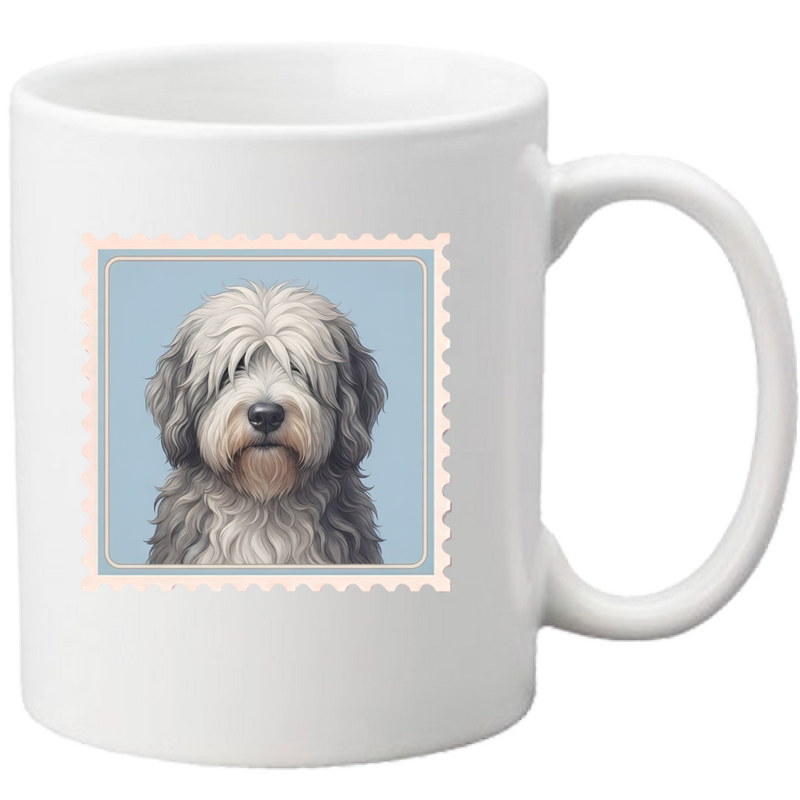 Tazza T-shirt cane - OLD ENGLISH SHEEPDOG