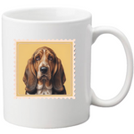 Tazza T-shirt cane - BASSET HOUND