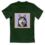 T-Shirt Unisex T-shirt cane - SIBERIAN HUSKY