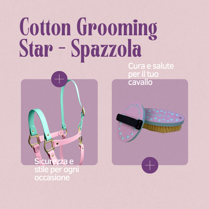 PONYLAYERS - Cotton Grooming Star - Spazzola