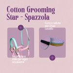 PONYLAYERS - Cotton Grooming Star - Spazzola