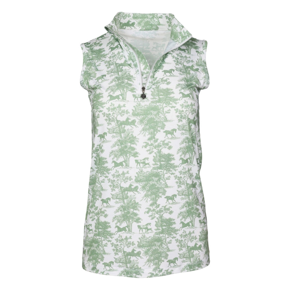 T-Shirt Smanicato Fashion Art - Verde | Donna