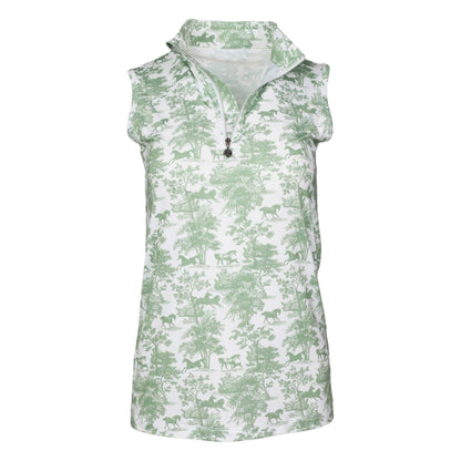 T-Shirt Smanicato Fashion Art - Verde | Donna