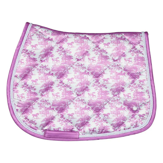 Sottosella Fashion Art - Rosa/Bianco | Pony / Salto