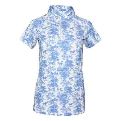 Fashion Art T-Shirt - Blue | Woman