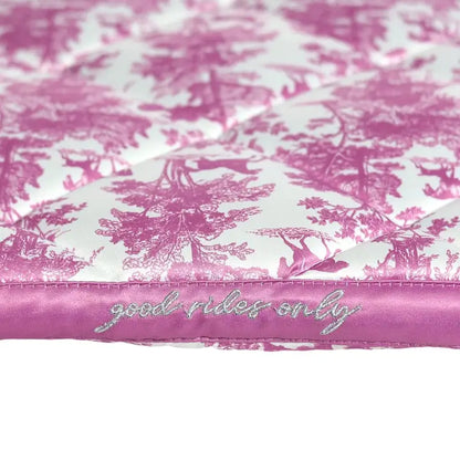 Fashion Art Saddle Pad - Pink/White | Dressage