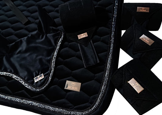 Set Velvet - Black | Salto