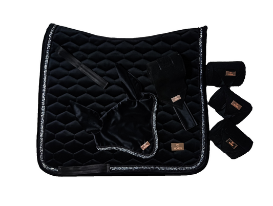 Set Velvet - Black | Dressage