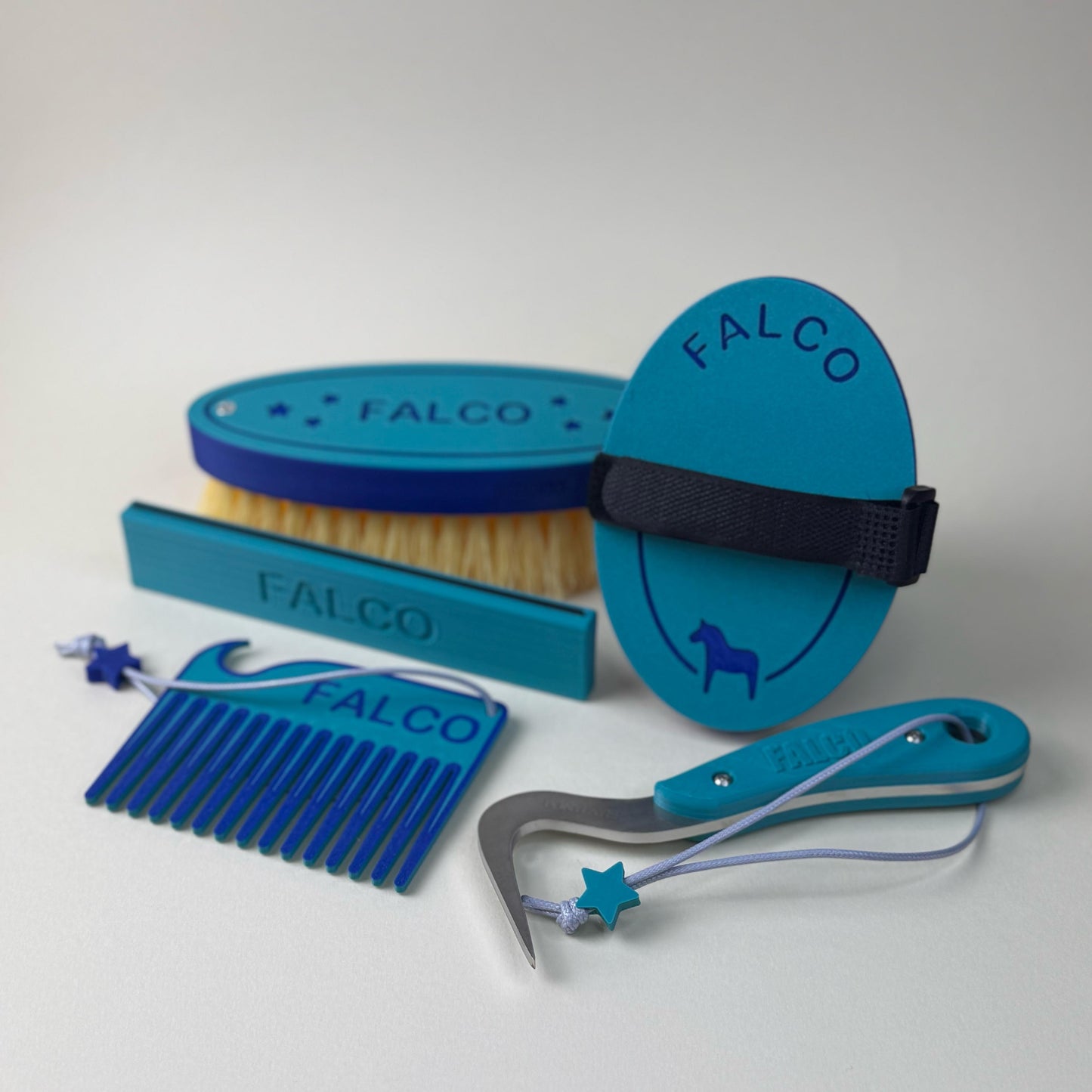 PONYLAYERS - Blue Grooming Star - Grooming Kit Completo
