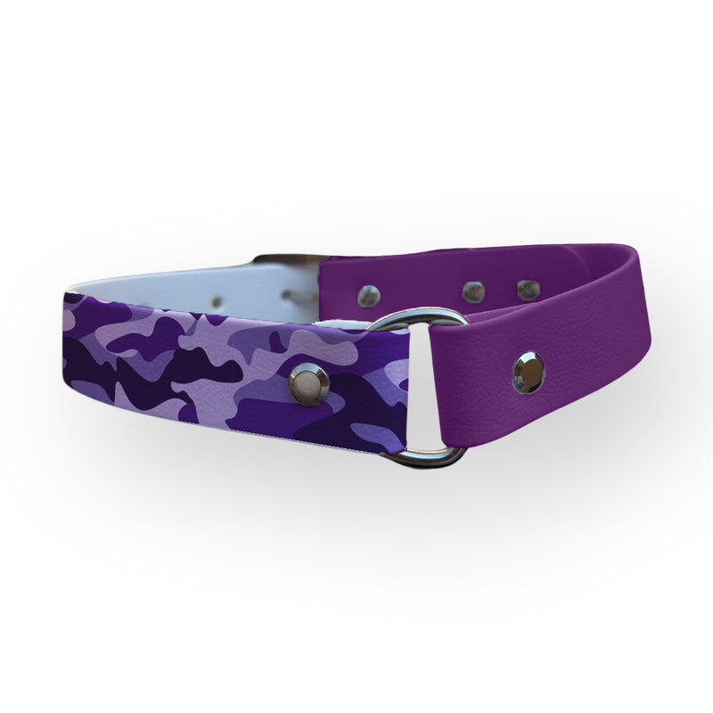 Collier en Biothane Essence d'Émeraude