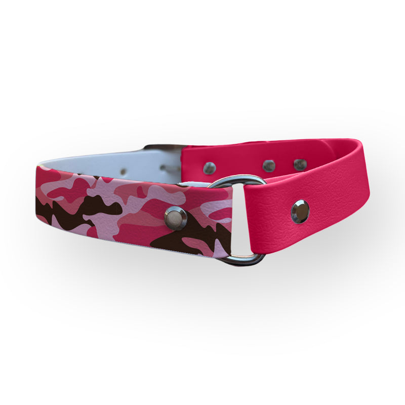 Collier en Biothane Essence d'Émeraude