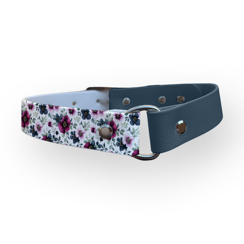 Collier en Biothane Essence d'Émeraude