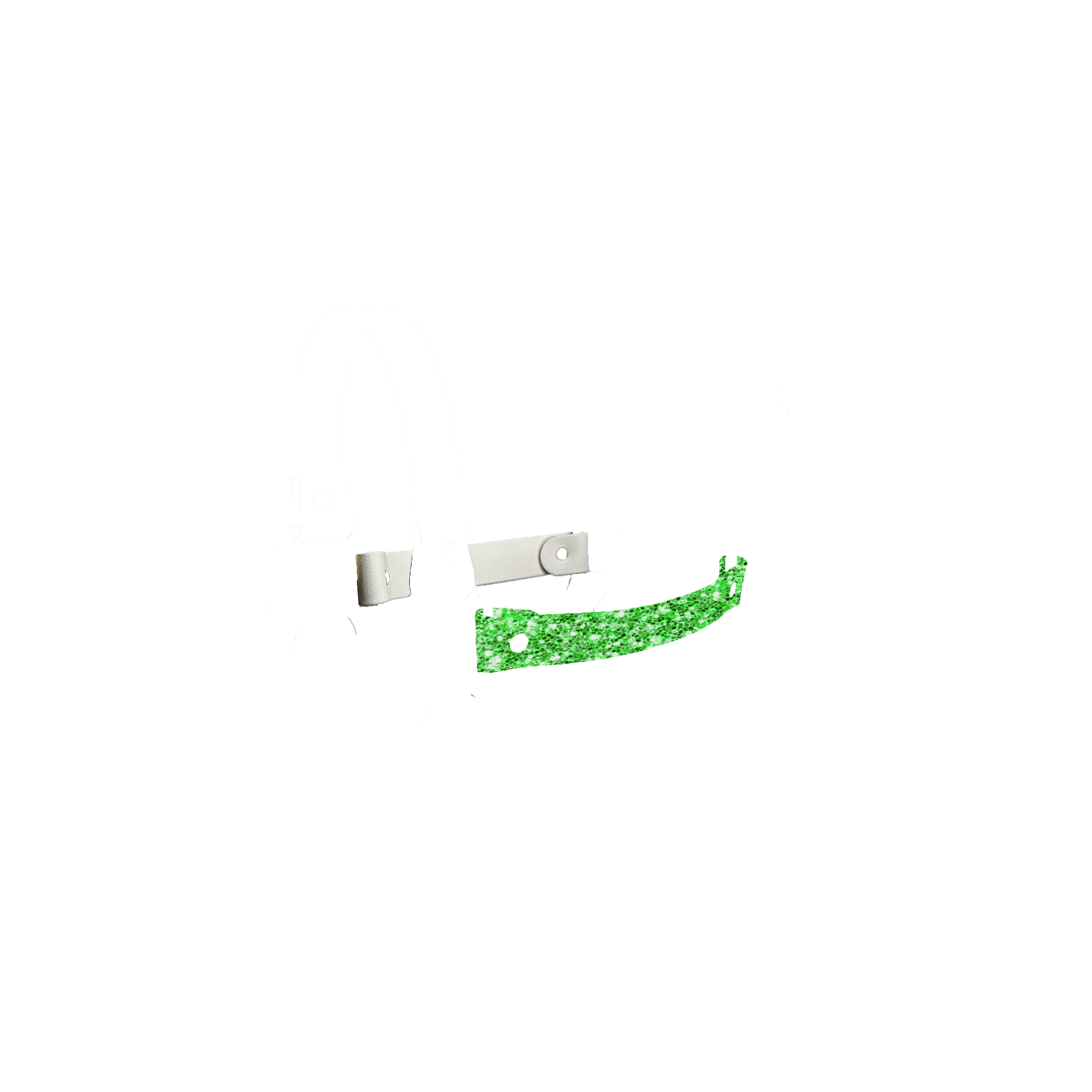 Laterali Glitter Verde