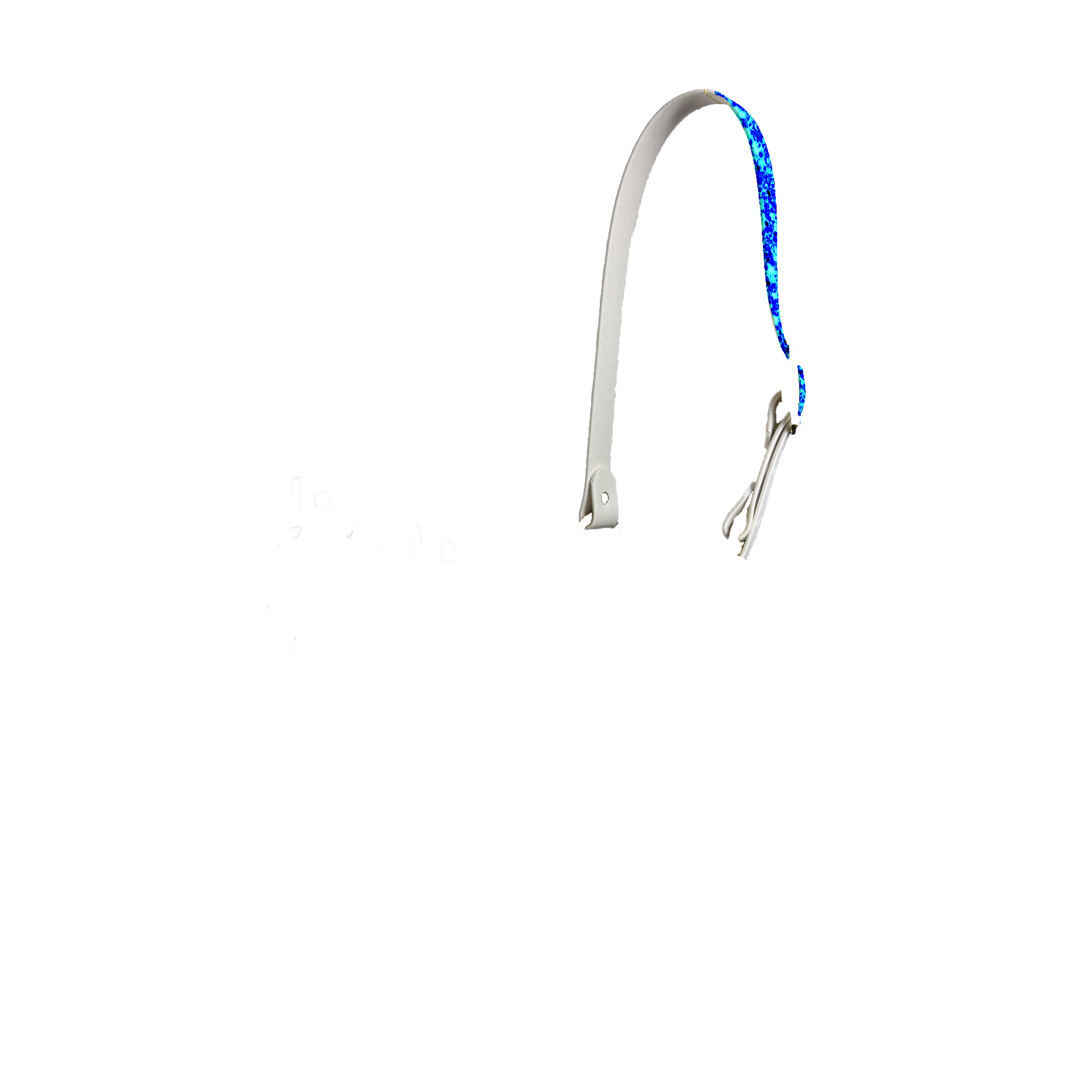 Testa Glitter Azzurro