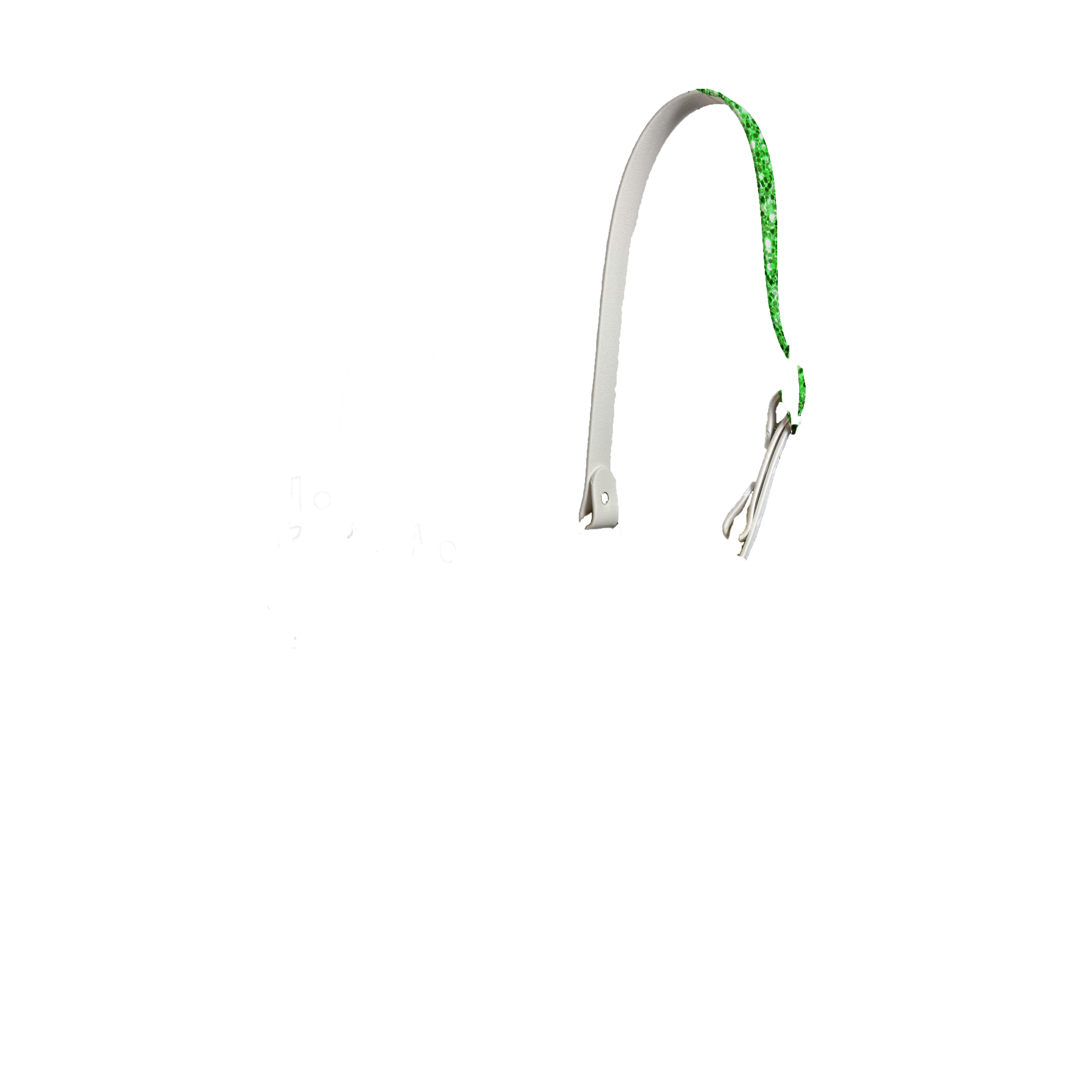 Testa Glitter Verde