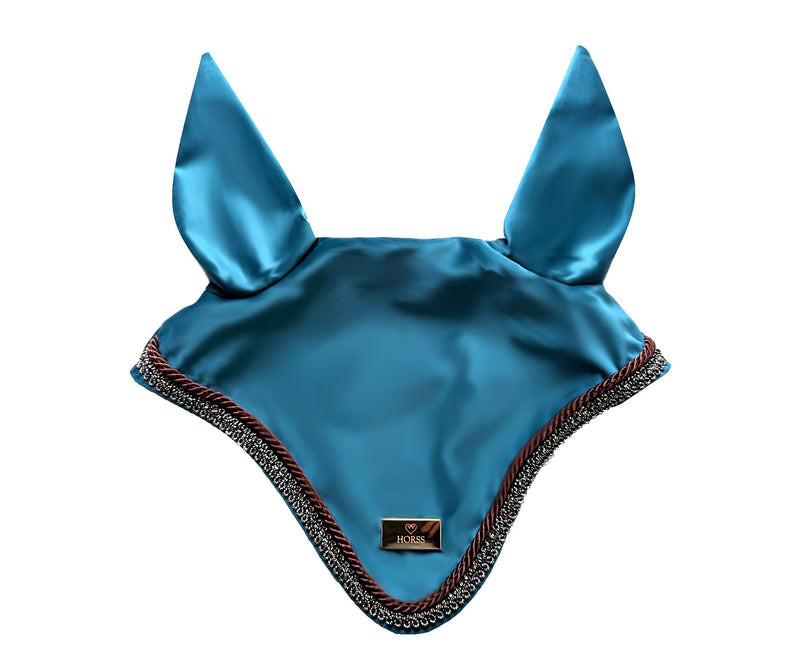 Casquette en velours - Bleu sarcelle | Collection Sparkle Horses