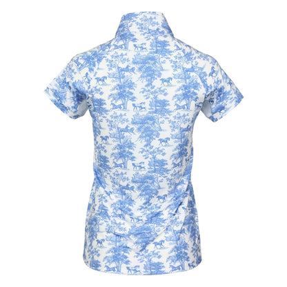 Fashion Art T-Shirt - Blue | Woman
