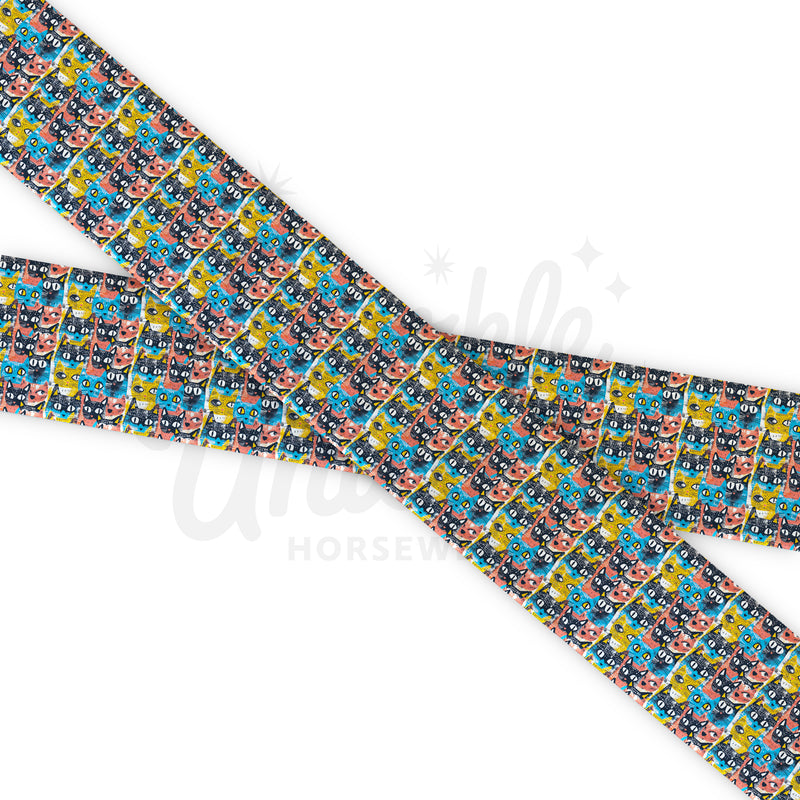 Cats - Arts Cats - Fettuccia Biothane - Stampato UV