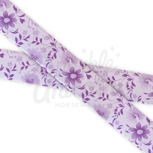 Flower - Petal Halter - Biothane Ribbon - UV Printed