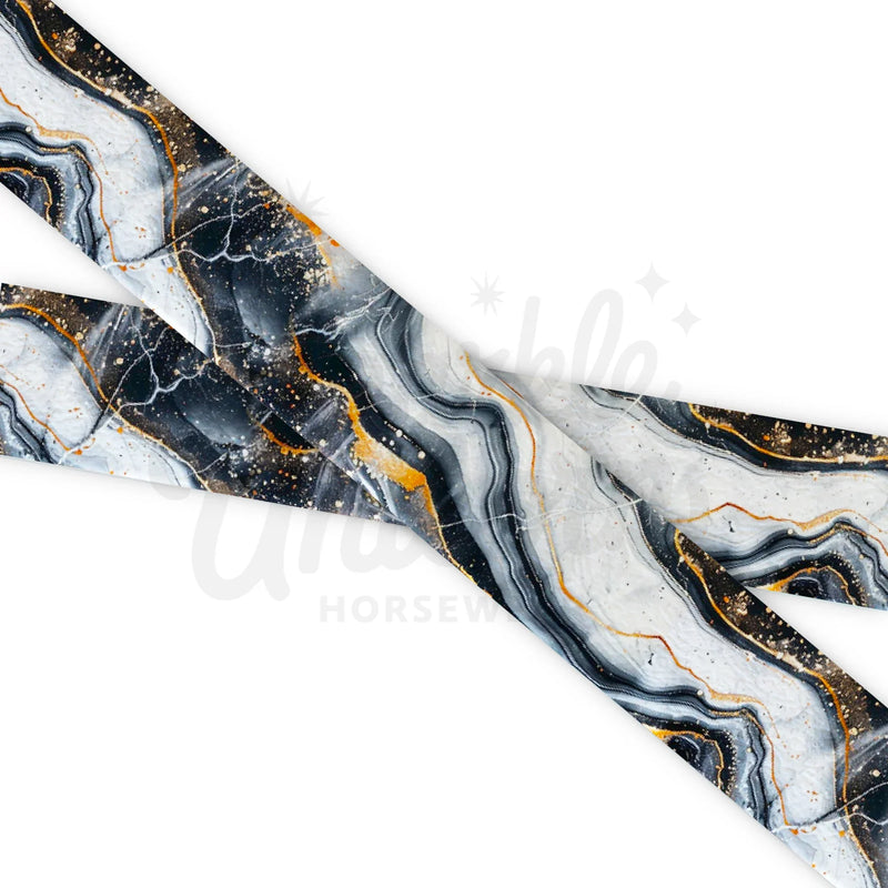 Marble - Moonstone - Fettuccia Biothane - Stampato UV