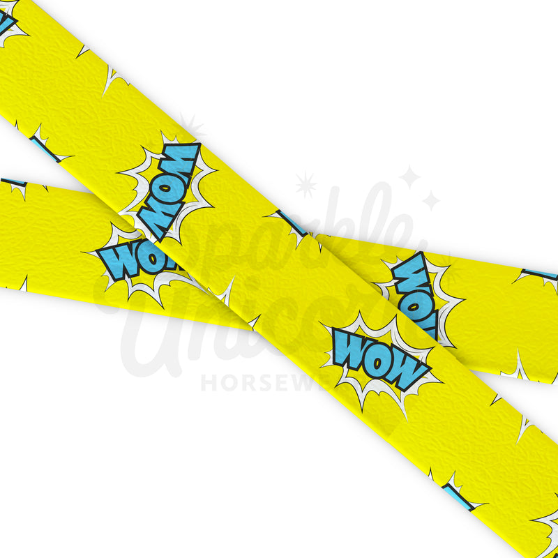 POP - WOW - Fettuccia Biothane - Stampato UV
