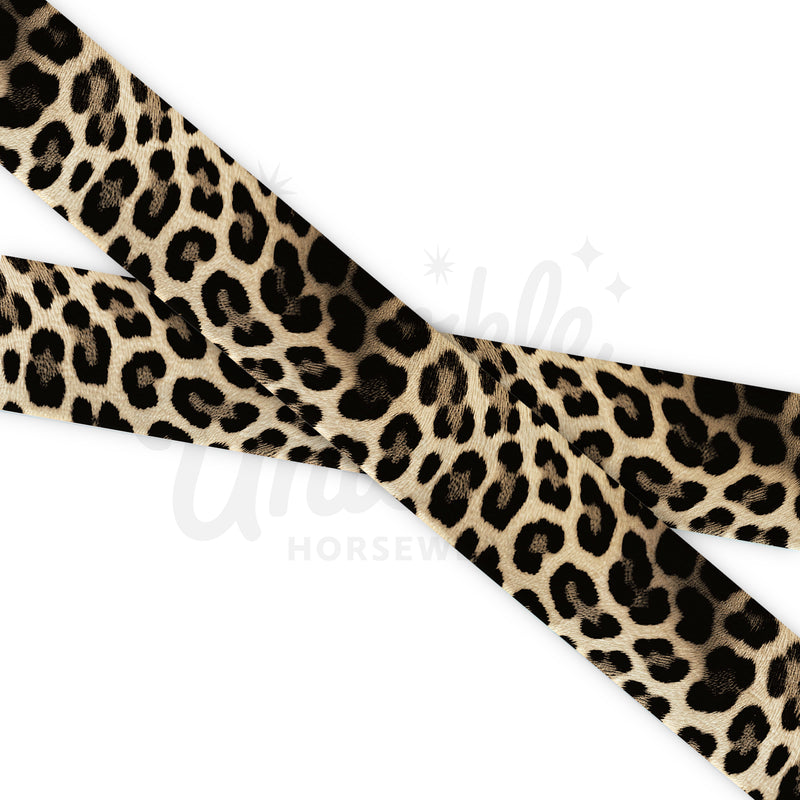 Wild - Snow Leopard - Fettuccia Biothane - Stampato UV