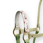 Nasalina Japanese Sensation in Biothane with unique floral print detail, stylish and customizable for every adventure.